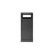 Bica Modell 5081 Abfallbehälter 100 Liter Schwarz Anthrazit