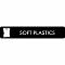 Piktogramm Soft plastics 16x3 cm Aufkleber Schwarz