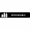 Piktogramm Refundable 16x3 cm Aufkleber Schwarz