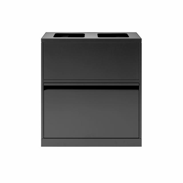 Bica Modell 880 Abfalltrennung 80 Liter Bis zu 11 Unterteilungen Anthrazit
