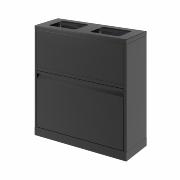 Bica Modell 880 Abfalltrennung 80 Liter Bis zu 11 Unterteilungen Anthrazit