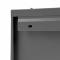 Bica Modell 911 Abfalltrennung 3x20 Liter Deckel/Wandmontage Antracit