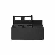 Bica Modell 912 Abfalltrennung 3x15 Liter Deckel/Wandmontage Anthrazit