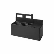 Bica Modell 912 Abfalltrennung 3x15 Liter Deckel/Wandmontage Anthrazit