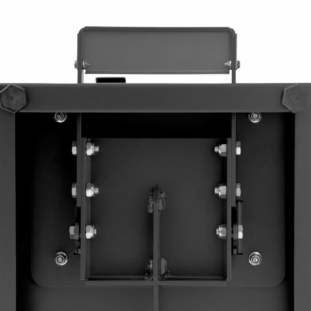 Bica Modell 960 Abfallbehälter 65 Liter Fußpedal Anthrazit